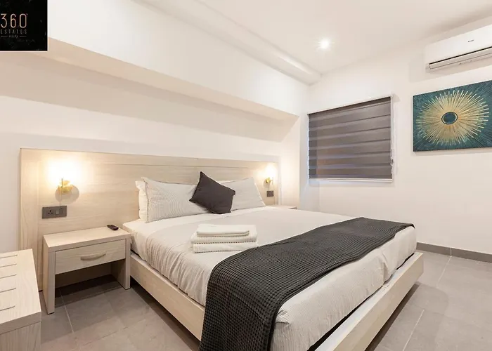 Lovely Modern Large Spacious With 7br & Wifi By 360 Estates Msida